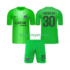 Billige Fotballdrakter Paris Saint-Germain Lucas Chevalier 30 Keeper Barn Bortedraktsett 2025/26 Kortermet